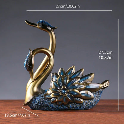 Swan Resin Wine Bottle Holder – view 3