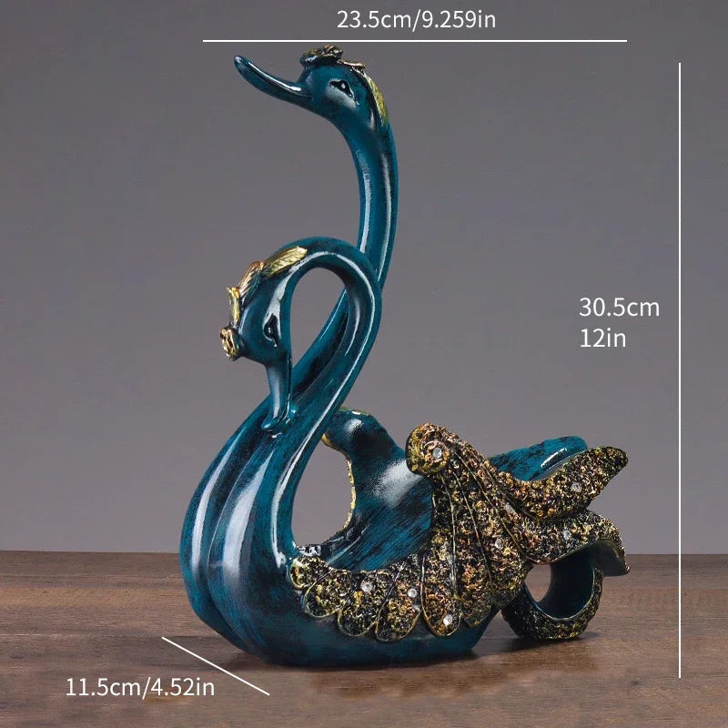 Swan Resin Wine Bottle Holder – view 4