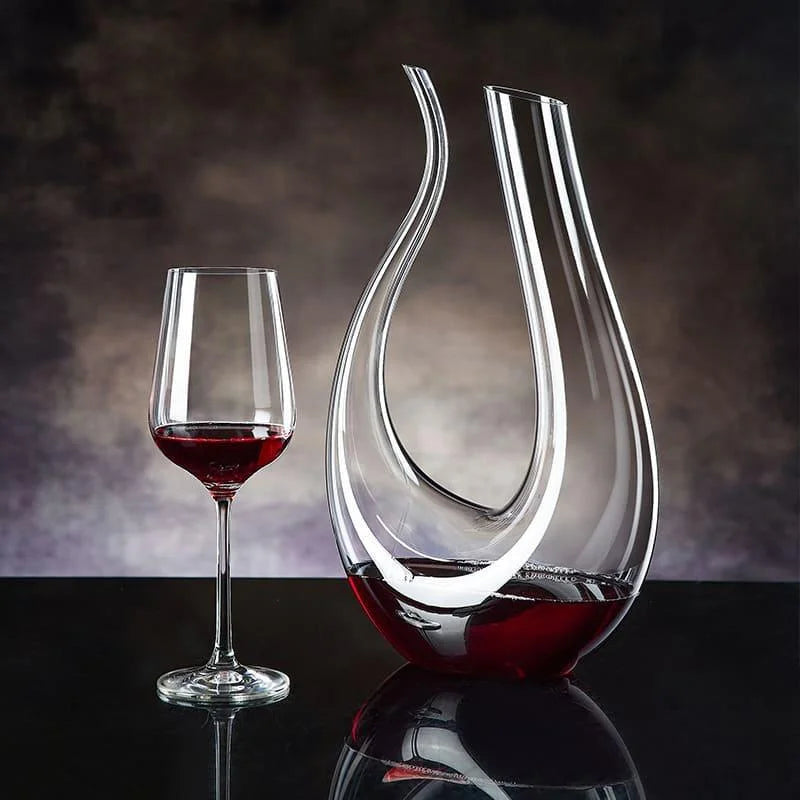 Swan-shaped 1.5L wine decanter – view 3