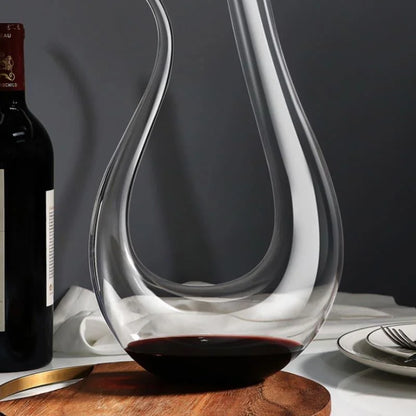 Swan-shaped 1.5L wine decanter – view 9