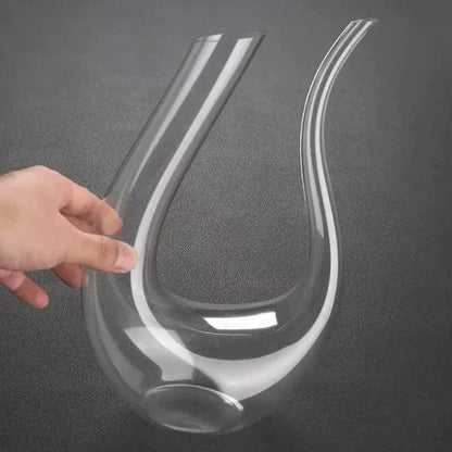 Swan-shaped 1.5L wine decanter – view 10