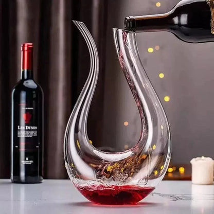 Swan-shaped 1.5L wine decanter – view 12