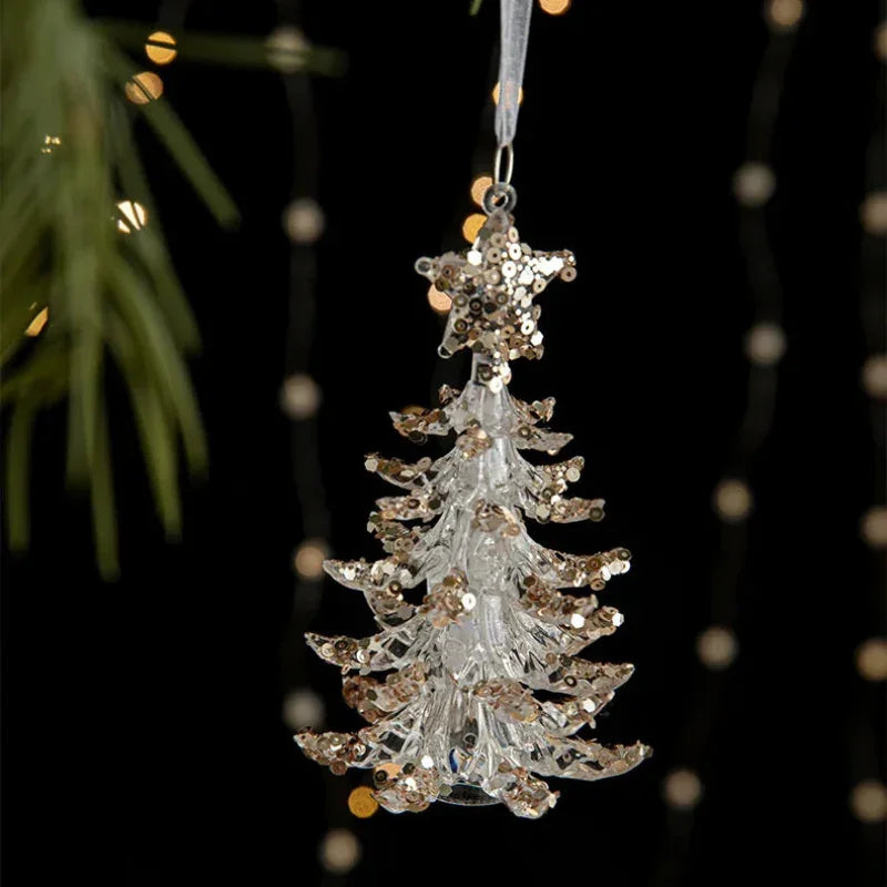 Transparent Acrylic Christmas Hanging Ornament – view 6