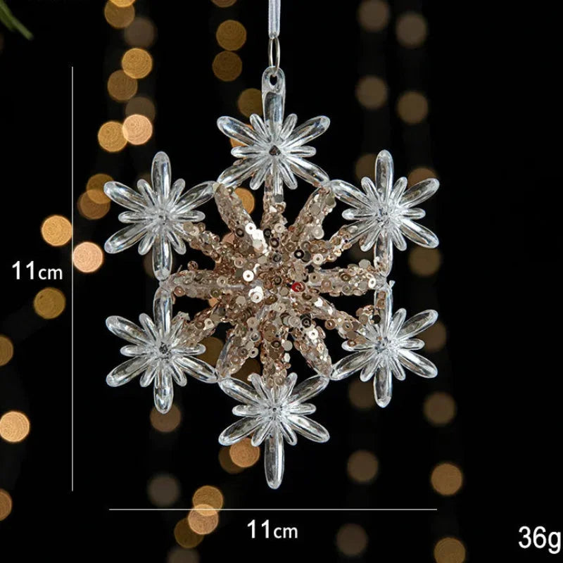 Transparent Acrylic Christmas Hanging Ornament – view 10