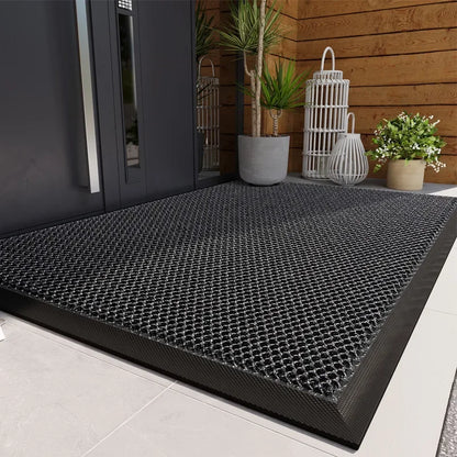 45×75cm Tufted Non-Slip Entrance Mat – 4 Colours – view 14