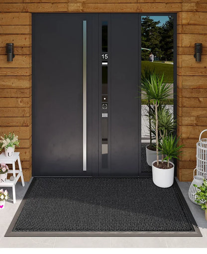 45×75cm Tufted Non-Slip Entrance Mat – 4 Colours – view 15