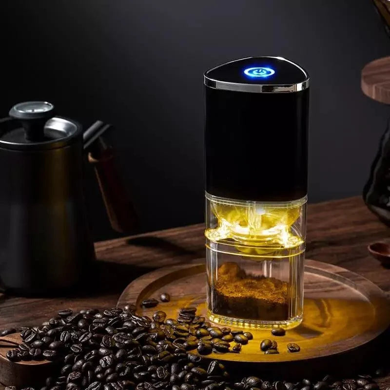 USB-C rechargeable portable coffee grinder – view 2