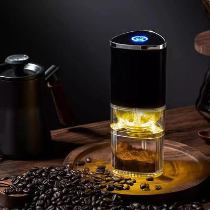 USB-C rechargeable portable coffee grinder – view 2
