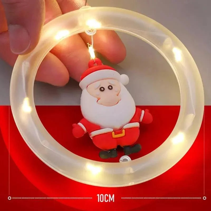 USB Christmas Curtain Lights – 10 Decorative Light Points – view 9