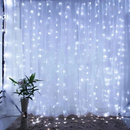 USB Christmas Curtain Lights – 100 to 300 LEDs – view 5