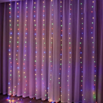 USB Christmas Curtain Lights – 100 to 300 LEDs – view 6