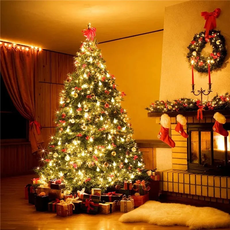 USB Rechargeable Star LED String Lights