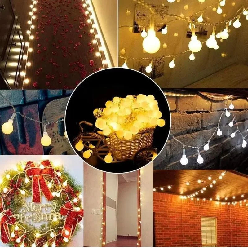 USB Rechargeable Star LED String Lights – view 5
