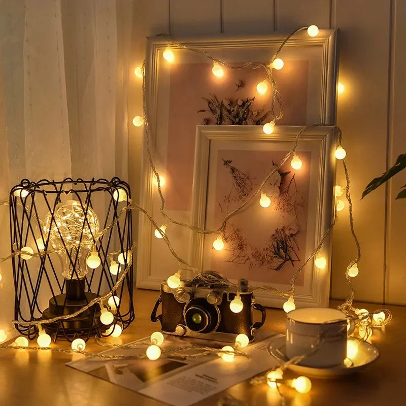 USB Rechargeable Star LED String Lights – view 9