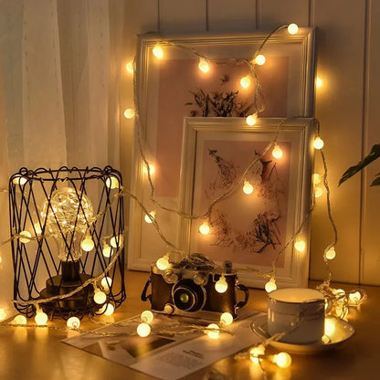 USB Rechargeable Star LED String Lights – view 9