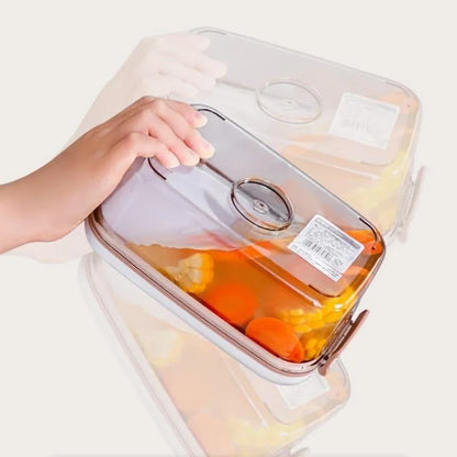 Vacuum food storage containers and sealer – view 4
