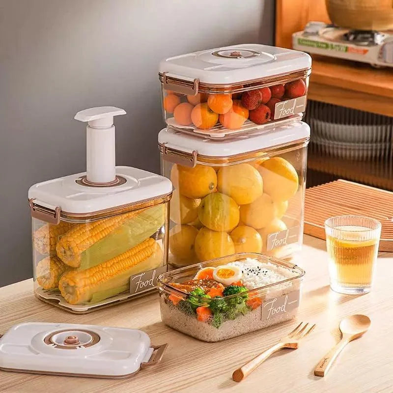 Vacuum food storage containers and sealer – view 7