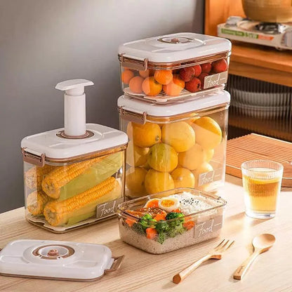 Vacuum food storage containers and sealer – view 7