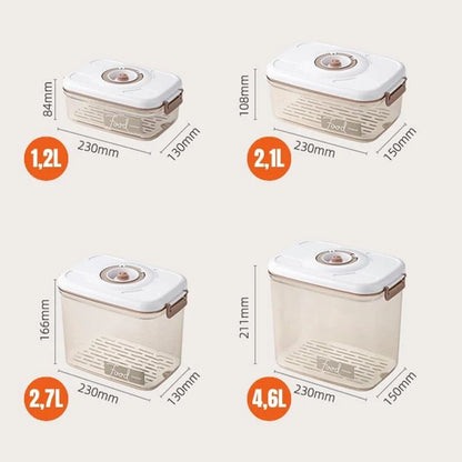 Vacuum food storage containers and sealer – view 12