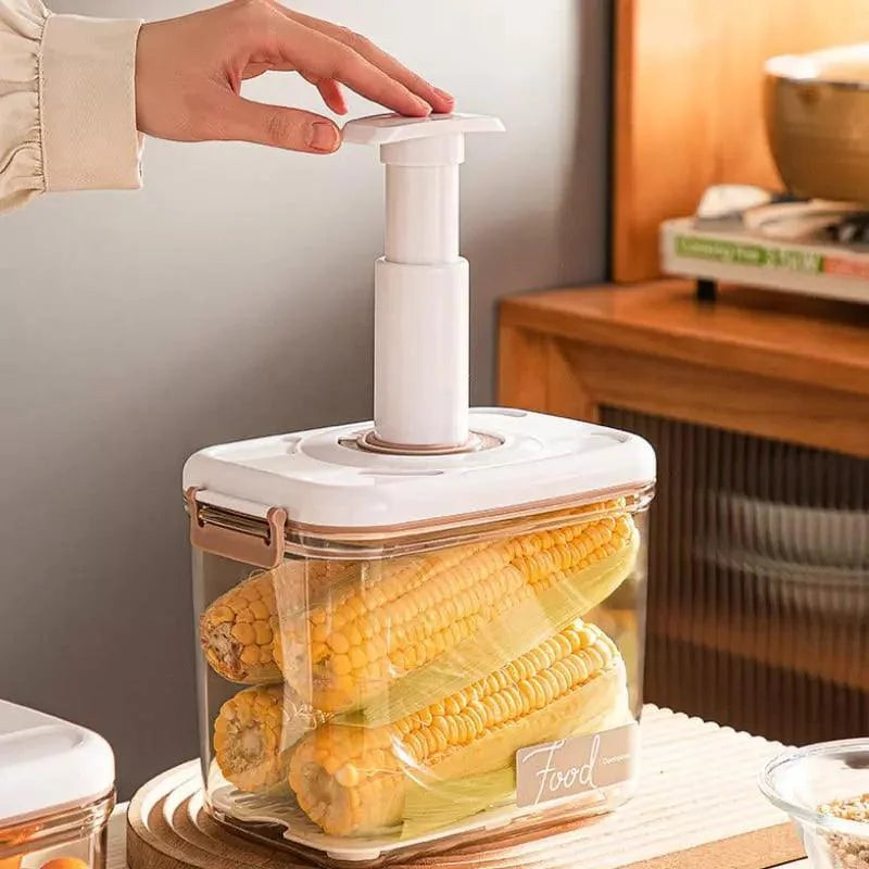 Vacuum food storage containers and sealer – view 16