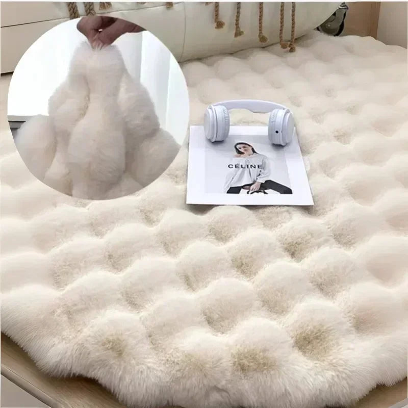 Velvety Round Area Rug – view 3