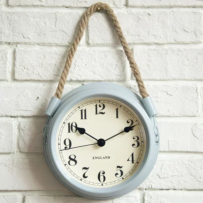 Vintage Bronze Silent Wall Clock