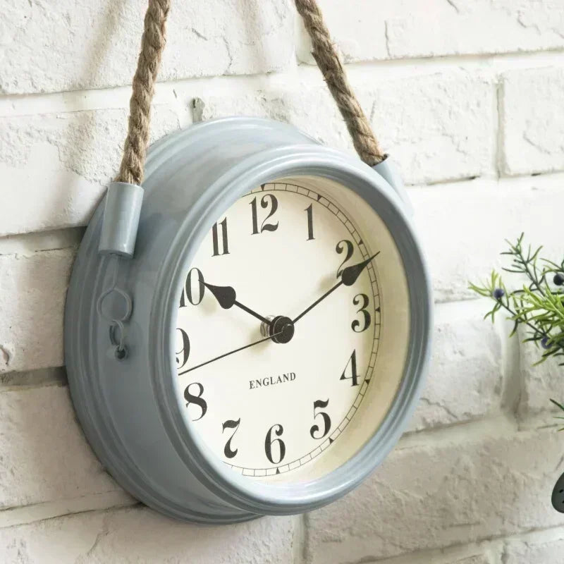 Vintage Bronze Silent Wall Clock – view 2