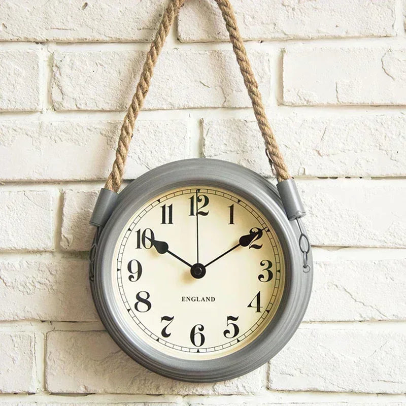 Vintage Bronze Silent Wall Clock – view 5