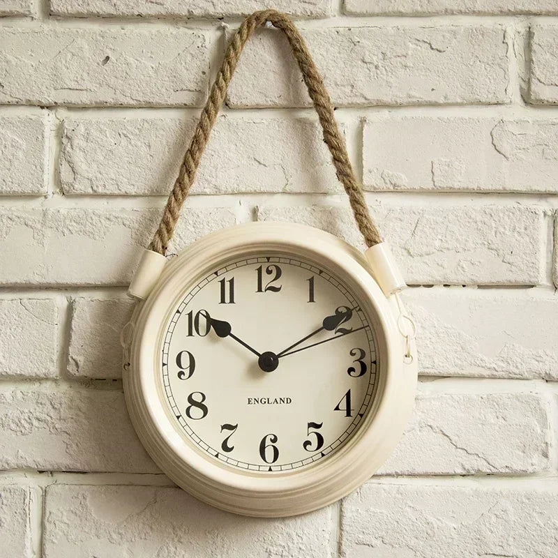 Vintage Bronze Silent Wall Clock – view 6