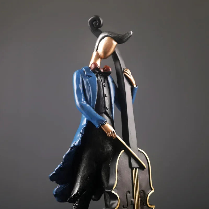 Vintage Musical Instrument Resin Sculpture Collection – view 4