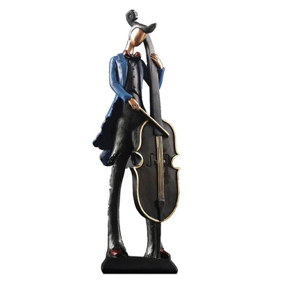 Vintage Musical Instrument Resin Sculpture Collection – view 6