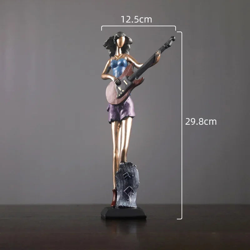 Vintage Musical Instrument Resin Sculpture Collection – view 7