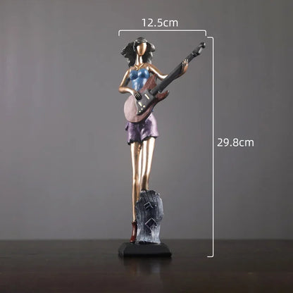 Vintage Musical Instrument Resin Sculpture Collection – view 7
