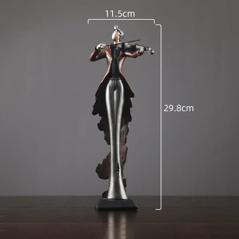 Vintage Musical Instrument Resin Sculpture Collection – view 10