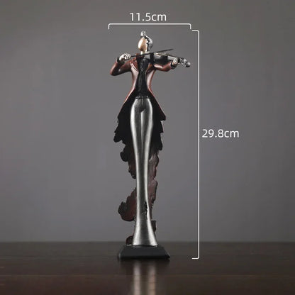 Vintage Musical Instrument Resin Sculpture Collection – view 10