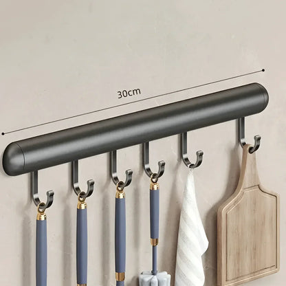 Wall-Mounted Aluminium Kitchen Utensil Organiser – view 5