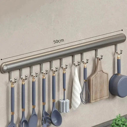 Wall-Mounted Aluminium Kitchen Utensil Organiser – view 7