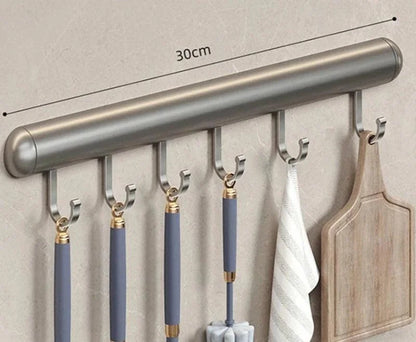 Wall-Mounted Aluminium Kitchen Utensil Organiser – view 8