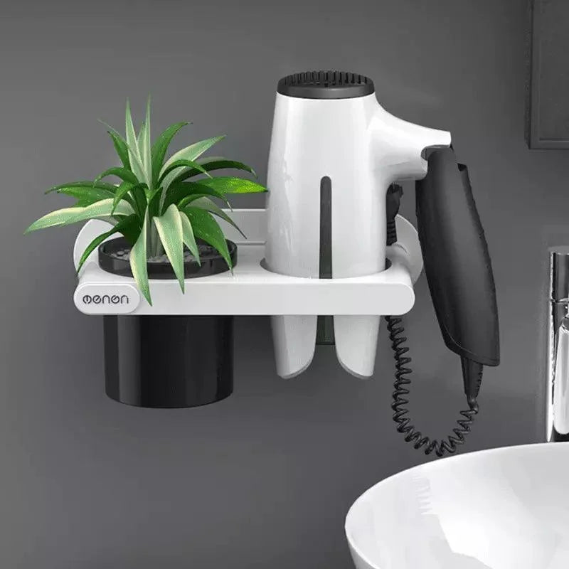 Wall-Mounted Hair Dryer & Styling Tool Holder – view 8