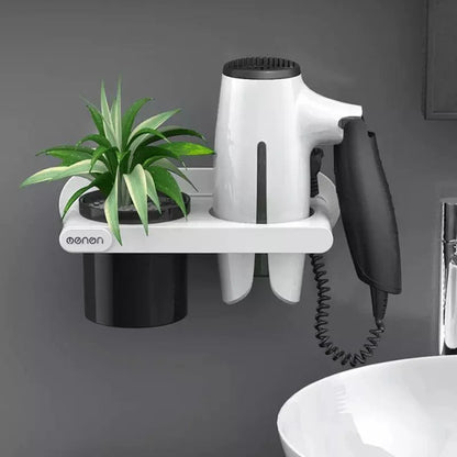 Wall-Mounted Hair Dryer & Styling Tool Holder – view 8