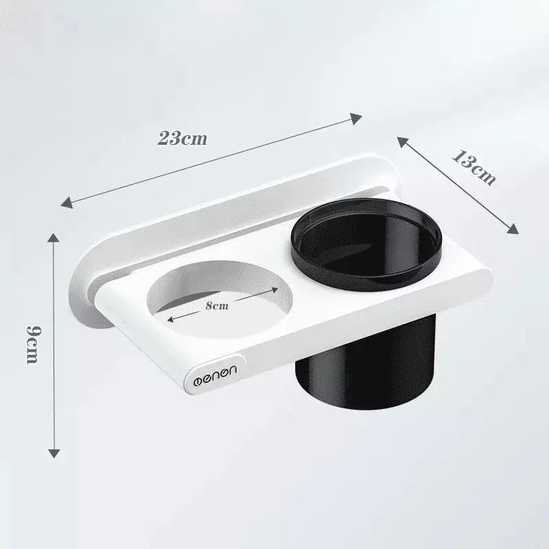 Wall-Mounted Hair Dryer & Styling Tool Holder – view 11