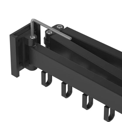 Wall-Mounted Retractable Aluminium Drying Rack – view 8