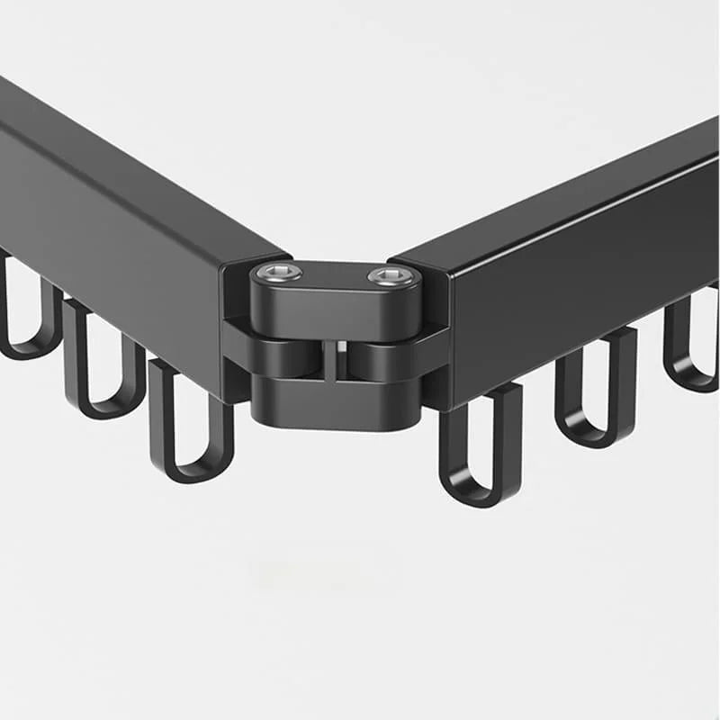 Wall-Mounted Retractable Aluminium Drying Rack – view 9