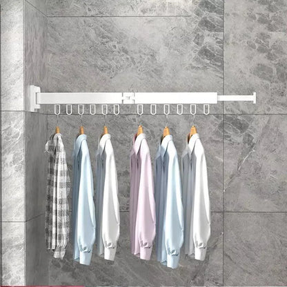 Wall-Mounted Retractable Aluminium Drying Rack – view 14