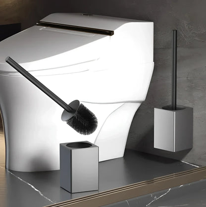 Wall-Mounted Toilet Brush with Aluminium Holder – view 3