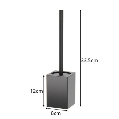 Wall-Mounted Toilet Brush with Aluminium Holder – view 6