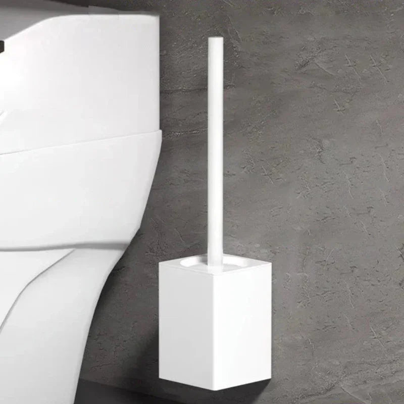 Wall-Mounted Toilet Brush with Aluminium Holder – view 8