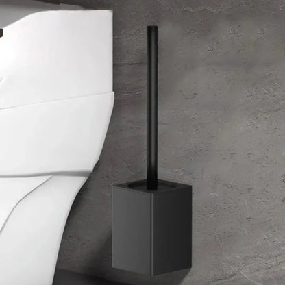 Wall-Mounted Toilet Brush with Aluminium Holder – view 9