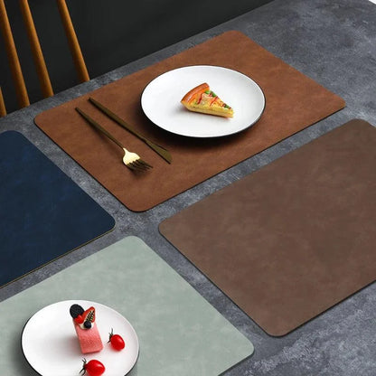 Waterproof Faux-Leather Placemat – view 2