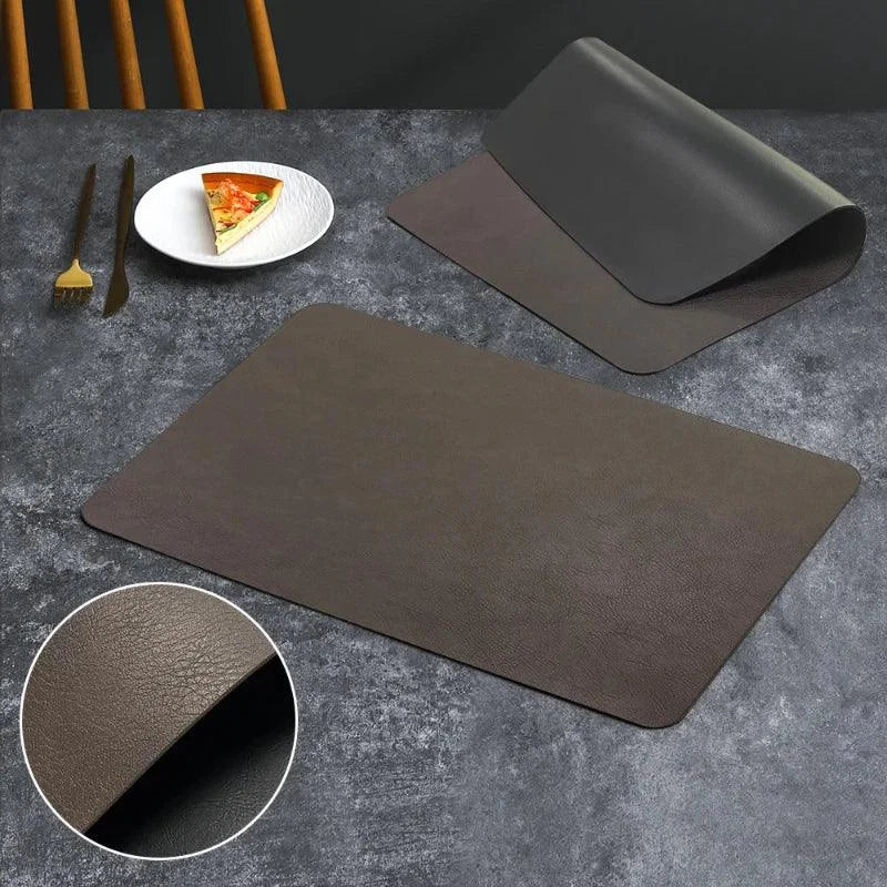 Waterproof Faux-Leather Placemat – view 5